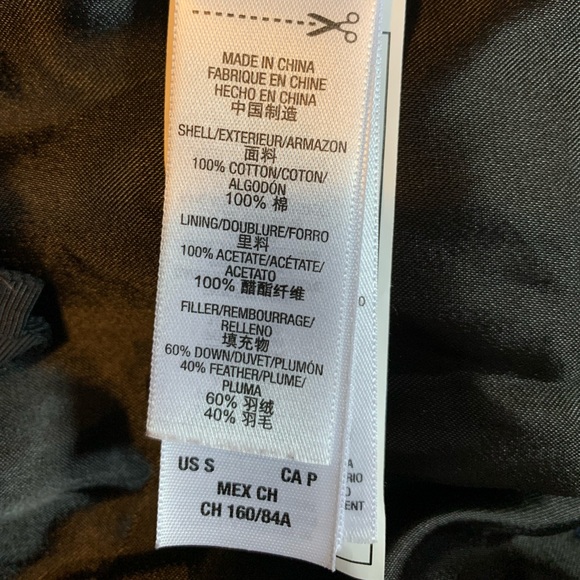 Juicy Couture Studded Dark Blue Down Jacket/Coat Y2K Edgy Elegant Luxury - Picture 12 of 14